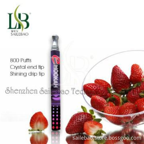 Hot hot hot !!!800 puffs disposable e hookah pen made in China